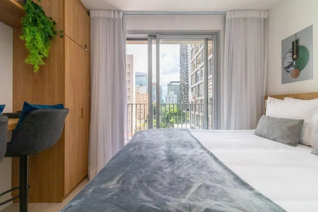 Moderno Studio - Coracao De Pinheiros Sao Paulo Apartment