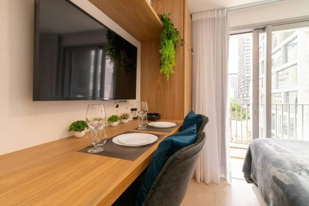 Moderno Studio - Coracao De Pinheiros Sao Paulo Apartment